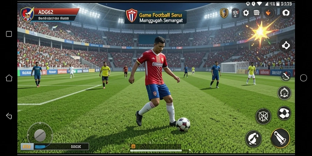 Tampilan gameplay menarik dari ADG62 yang memukau.