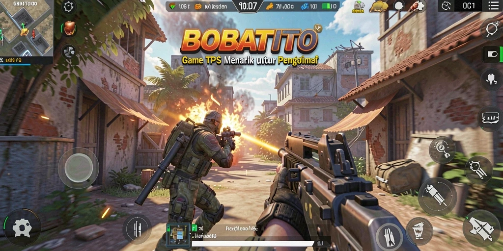 Tampilan gameplay BOBATOTO yang seru dan mendebarkan.
