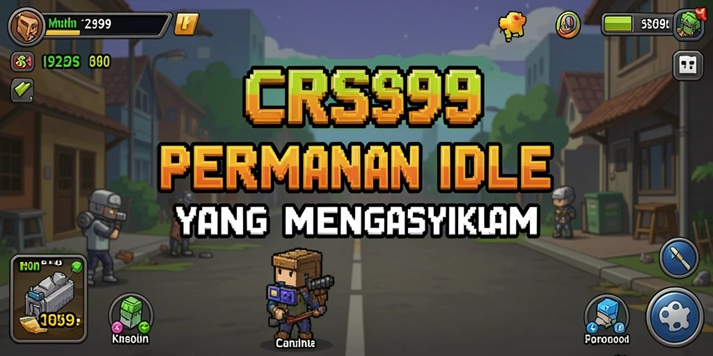 Gambaran gameplay CRS99 dengan mekanisme Idle yang menarik.