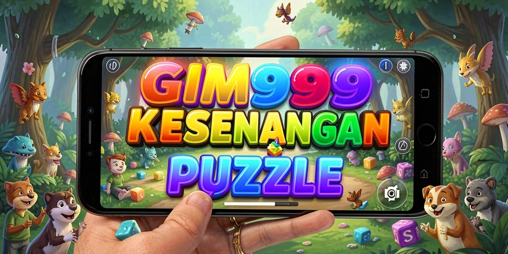 Tampilan gameplay menarik GIM999 dengan berbagai teka-teki yang menantang.