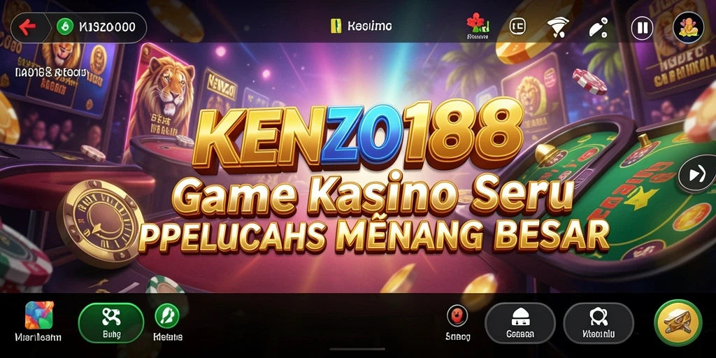 Gameplay seru dan menarik di KENZO188 dengan berbagai permainan Kasino.