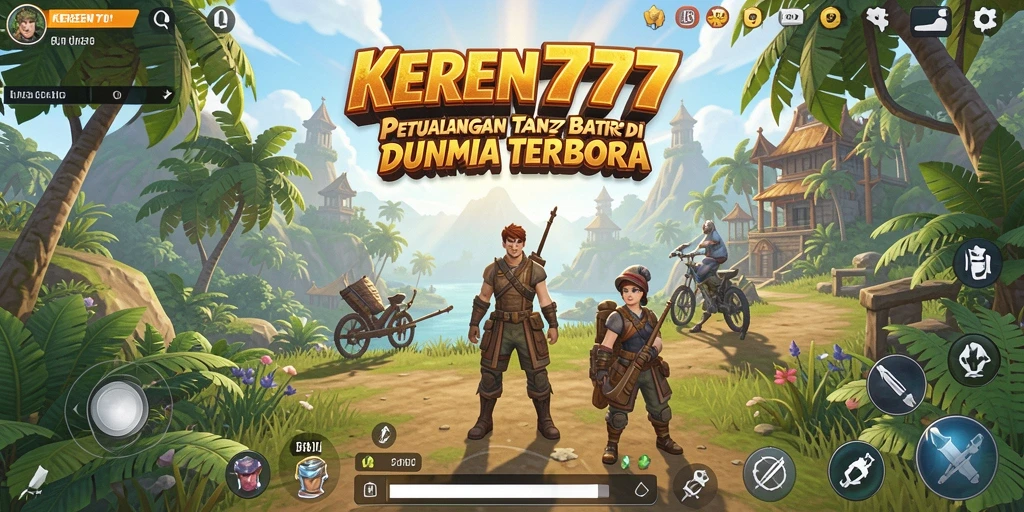 Tampilan menarik dari gameplay <strong>KEREN777</strong> dengan dunia luas terbuka.