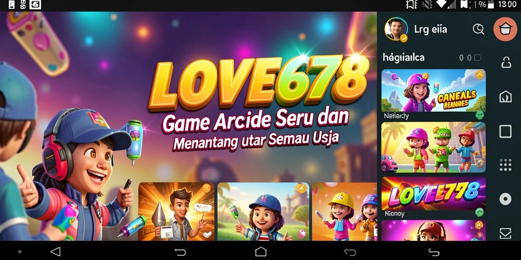 Screenshot LOVE678 menampilkan gameplay seru dan penuh aksi.