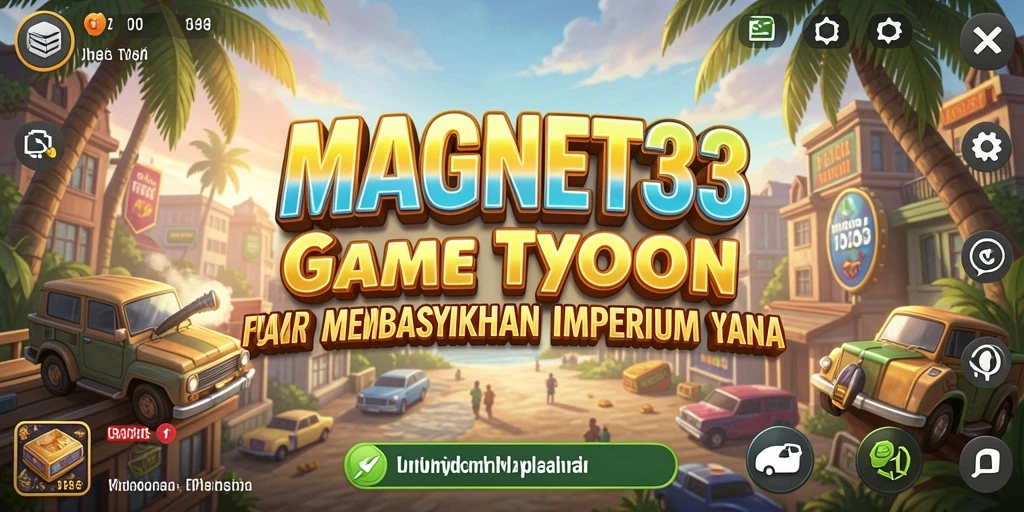 Screenshot gameplay MAGNET33 yang menunjukkan strategi Tycoon yang menarik.