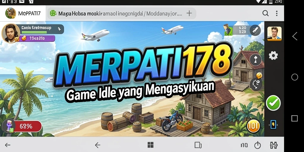 Screenshot gameplay <strong>MERPATI178</strong> yang menunjukkan aksi karakter Idle yang menarik.