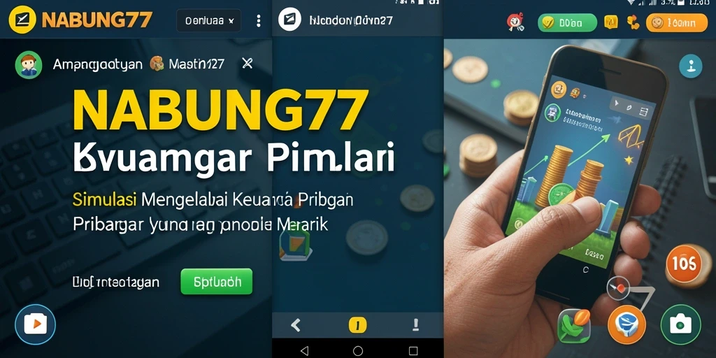 Gameplay NABUNG77 menunjukkan pengguna yang aktif mengelola keuangan pribadi.