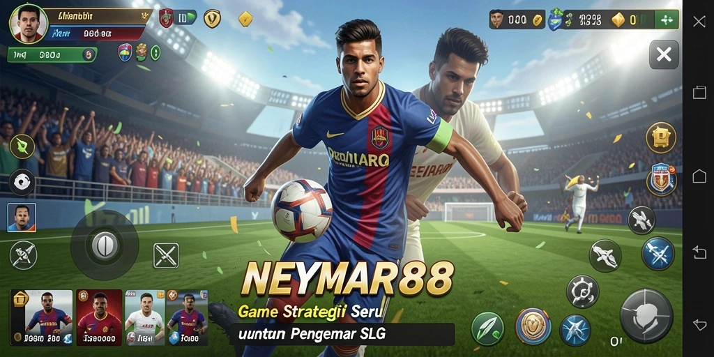 Gameplay menarik dan kompetitif dalam NEYMAR88.