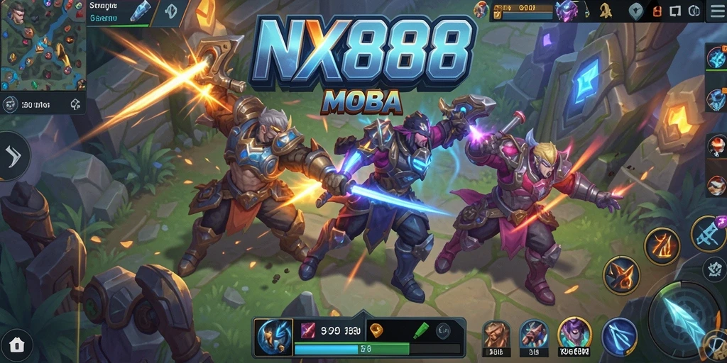 Gameplay seru dengan strategi tim di NX888.