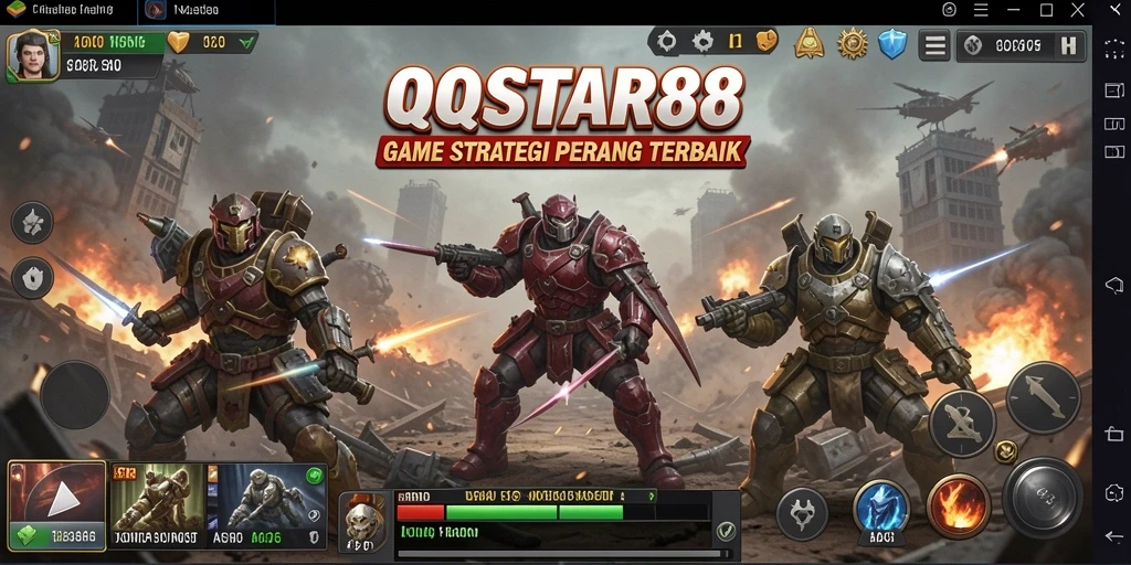 Tampilan menakjubkan dari pertempuran strategi di QQSTAR88.