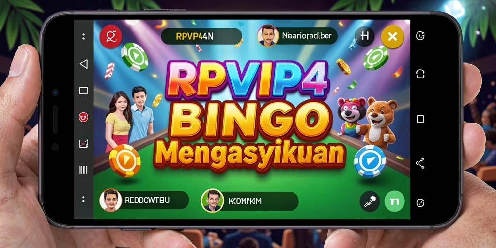 Tampilan seru dari gameplay Bingo RPVIP4.