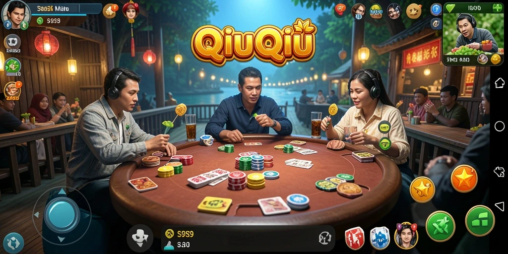 Screenshot gameplay QiuQiu S9S9 yang menarik dan kompetitif.