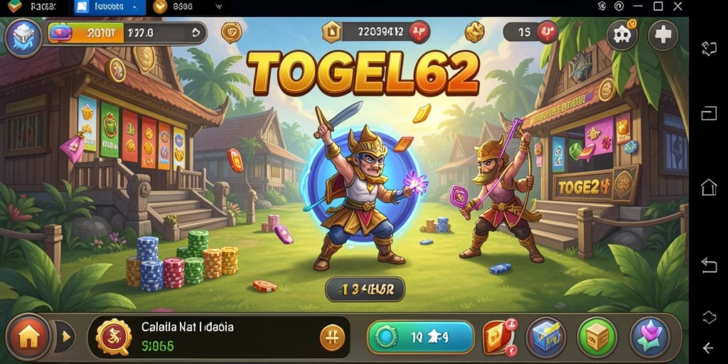 Screenshot TOGEL62 menampilkan fitur-fitur utilitas unggul.