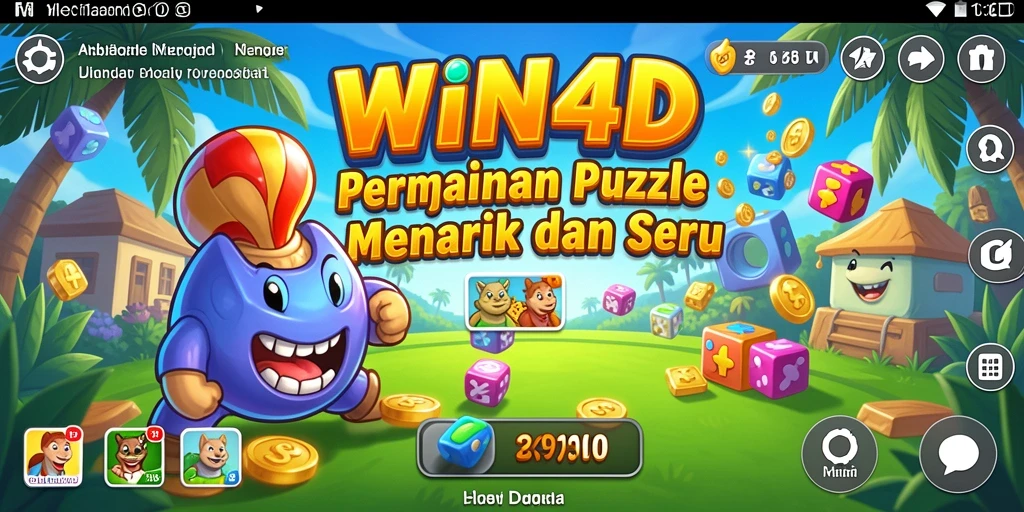 Tampilan gameplay WIN4D yang menarik dan seru.