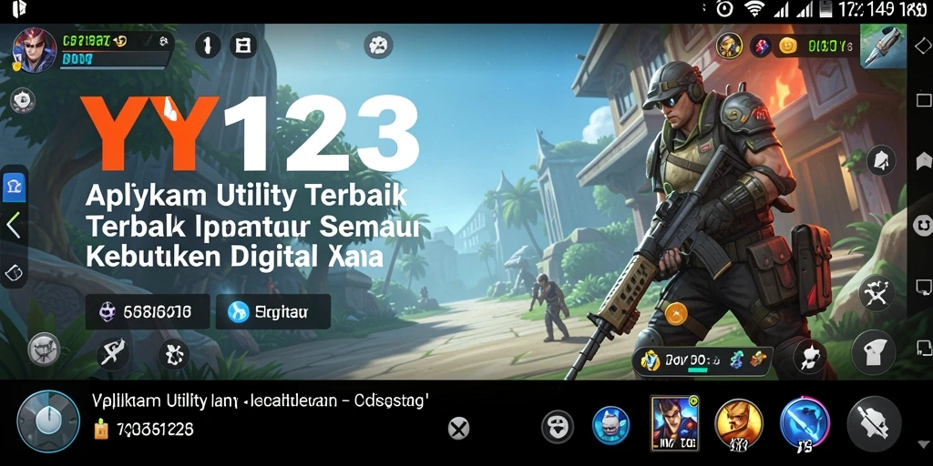 Tangkapan layar antarmuka pengguna YY123 yang menarik dan fungsional.